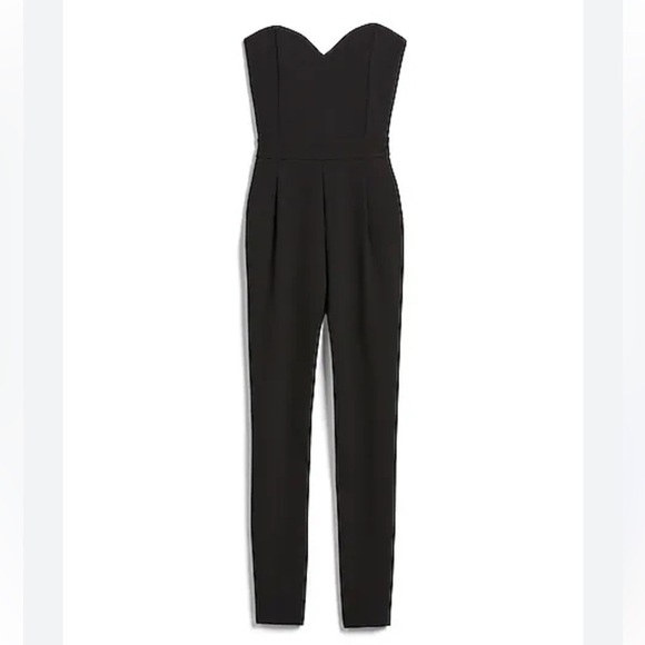 Express Pants - Express Black Strapless Jumpsuit​​​​